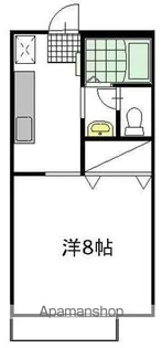 東第13コーポ【106号室】の間取り