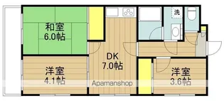 ニューホーム寿【3階】の間取り