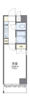 レオパレスRX倉敷【4階】の間取り