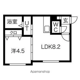 リヴィエールS10【4階】の間取り