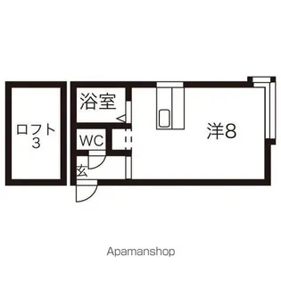 ウエストヴェリー【209号室】の間取り