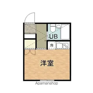 パーソナルハイツ和久野【101号室】の間取り