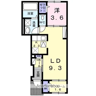 GLORIA【1階】の間取り