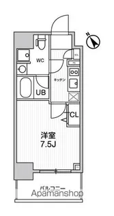 グランドコンシェルジュ浅草橋【11階】の間取り