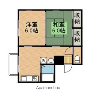 ベルフィオーレ盛岡【301号室】の間取り