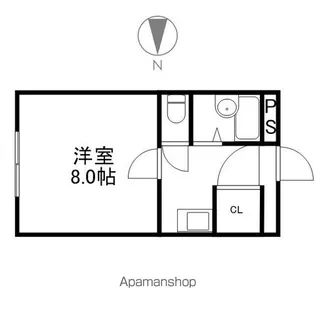 シャンテ後楽園【1階】の間取り
