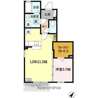 アグリーブル C【1階】の間取り