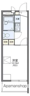 レオパレスADMIRATIONNEXT【1階】の間取り