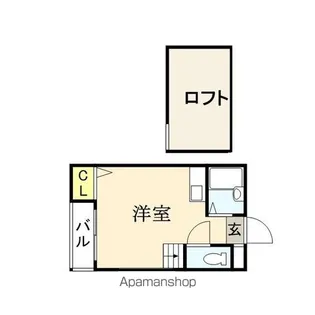 ドリームマーサー【1階】の間取り