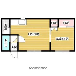 宮下ハイツ【2階】の間取り