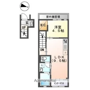 THE BASE 神明【2階】の間取り