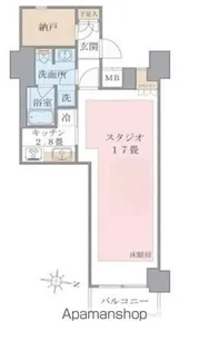 BRILLIA IST 東雲キャナルコート【6階】の間取り