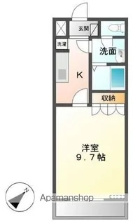サウザンガーデン【2階】の間取り