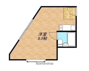 ノアーズアーク今里【3階】の間取り