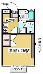 WELFAREハイツソレイユ【1階】の間取り