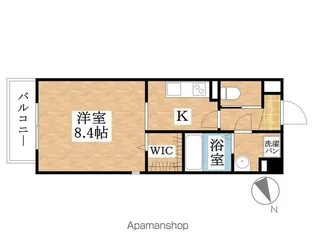 カーサタチバナ【302号室】の間取り
