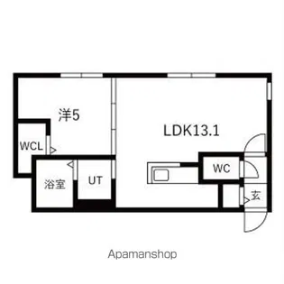 ERICE N27【4階】の間取り
