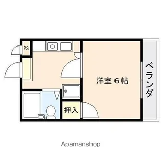 メゾン・ド・ムラジⅢ【207号室】の間取り