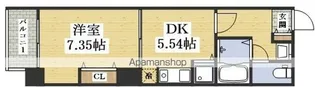 ドムスドイ【605号室】の間取り