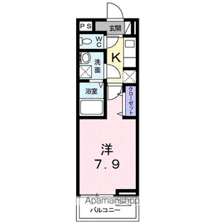 ソフィアフルールⅡ【1階】の間取り