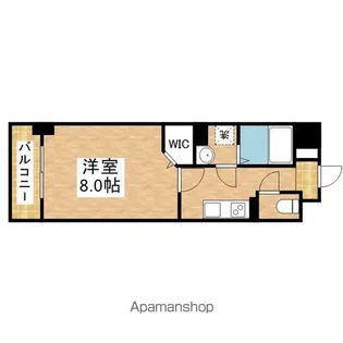 柏葉館【307号室】の間取り