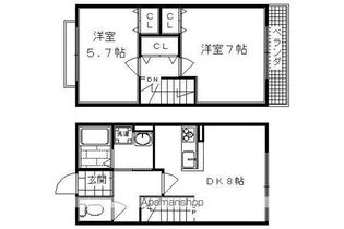 フェアリーハイツ【101号室】の間取り
