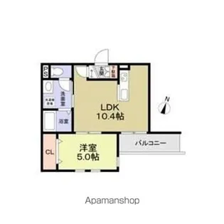 ALOHA HILO【3階】の間取り