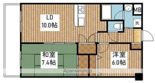 リファーレ新和【5階】の間取り