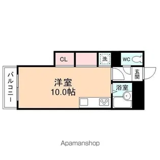 サンライトイン砺波【305号室】の間取り