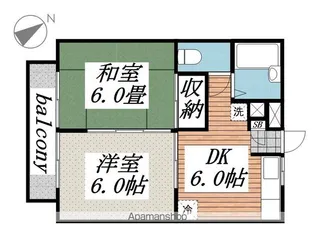 CASA GRANDE M3【2階】の間取り