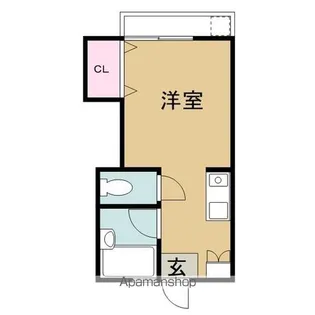 ザ・ハイツKⅡ【1階】の間取り