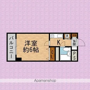 ラカータ川越【1階】の間取り