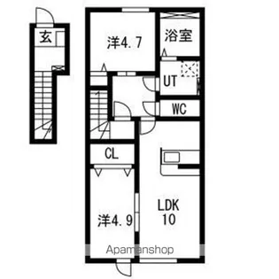 アークブリス【2階】の間取り