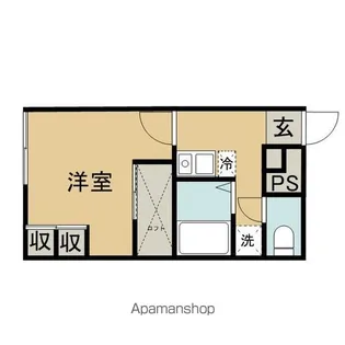 レオパレスソレイユⅡ【2階】の間取り