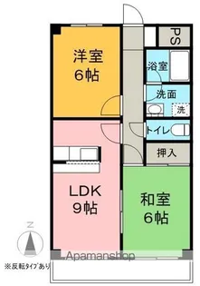 ウエストサイドレジデンスヤマシチ【102号室】の間取り