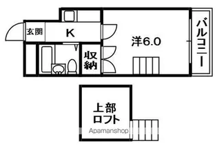サンコーポ牧野【2階】の間取り