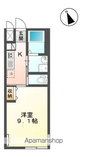 ALBAGRANDE アルバグランデ【2階】の間取り