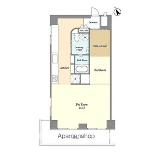 PATH駒込【1階】の間取り