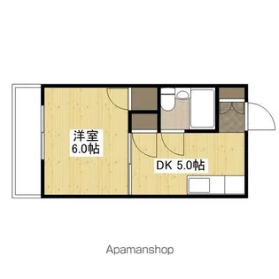 コテージミタキ【3階】の間取り