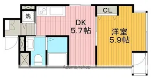 COZY豊中蛍池【1階】の間取り