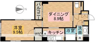 グローセインゼル湯島【3階】の間取り