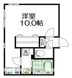 ブランシェ江古田【407号室】の間取り