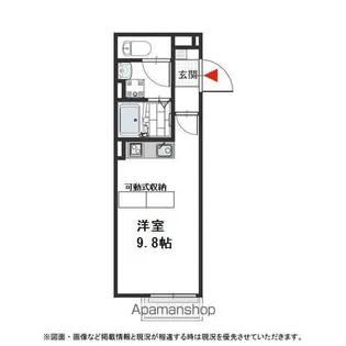 サーシアム【105号室号室】の間取り