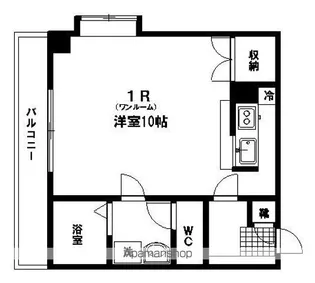 トゥージュールⅠ【402号室】の間取り