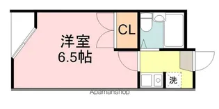 ベルシティ旭ヶ丘【407号室】の間取り