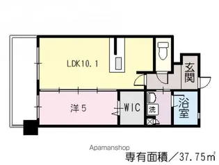 広島県広島市安佐南区大町東3丁目【マンション】の間取り