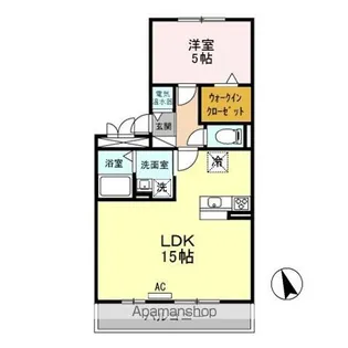 セジュールコスモス【3階】の間取り