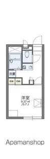 レオパレスアーバンアメニティー【204号室】の間取り