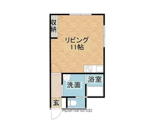 ベルコート文京台【101号室号室】の間取り