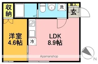 東京都杉並区和泉3丁目【マンション】の間取り